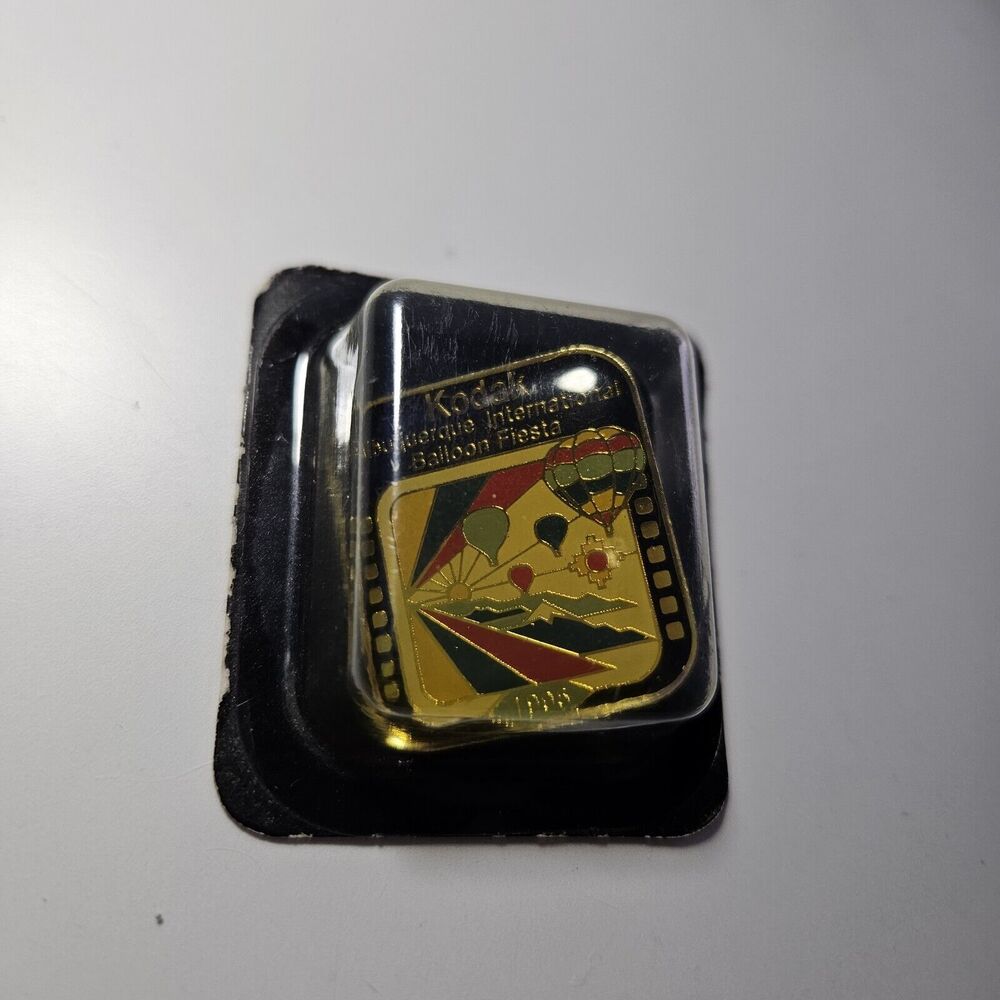 New ~ 1995 Kodak Albuquerque International Balloon Festival Pin 1 1/4"